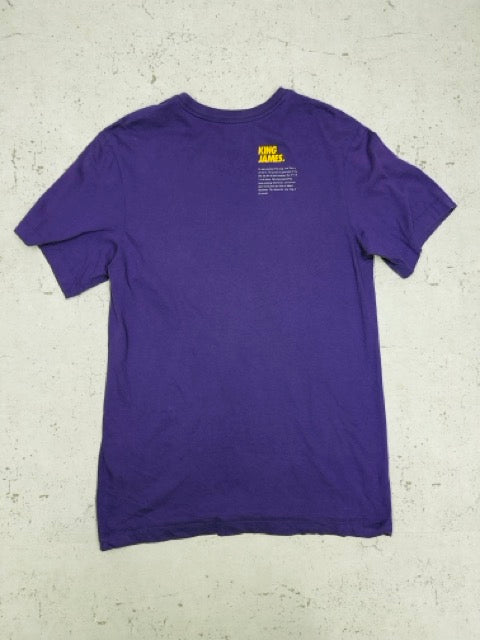 Nike x NBA Lebron James Lakers T-Shirt Shirt Rookie of the Year lila S