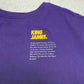 Nike x NBA Lebron James Lakers T-Shirt Shirt Rookie of the Year lila S