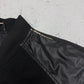 Steve & Barrys vintage Chief Collegejacke Lederjacke Bomberjacke schwarz M