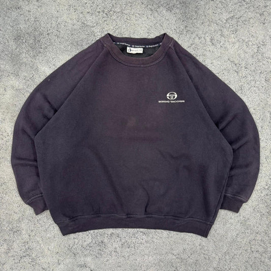 Sergio Tacchini vintage Sweatshirt Crewneck blau S