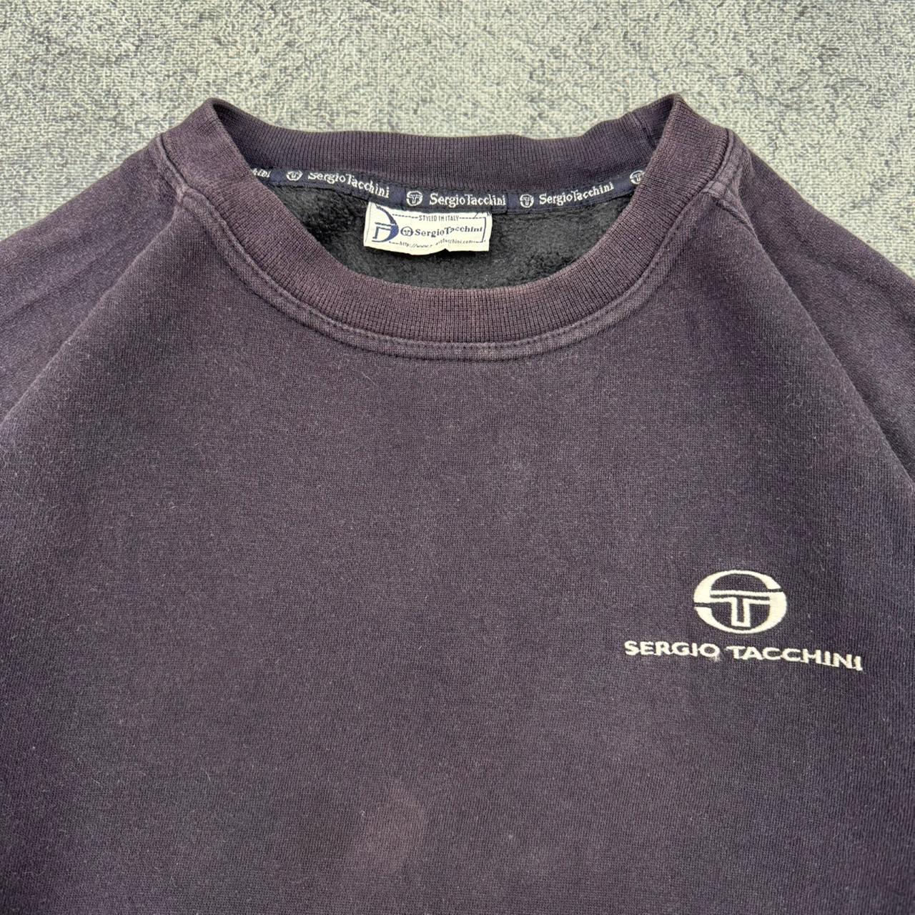 Sergio Tacchini vintage Sweatshirt Crewneck blau S