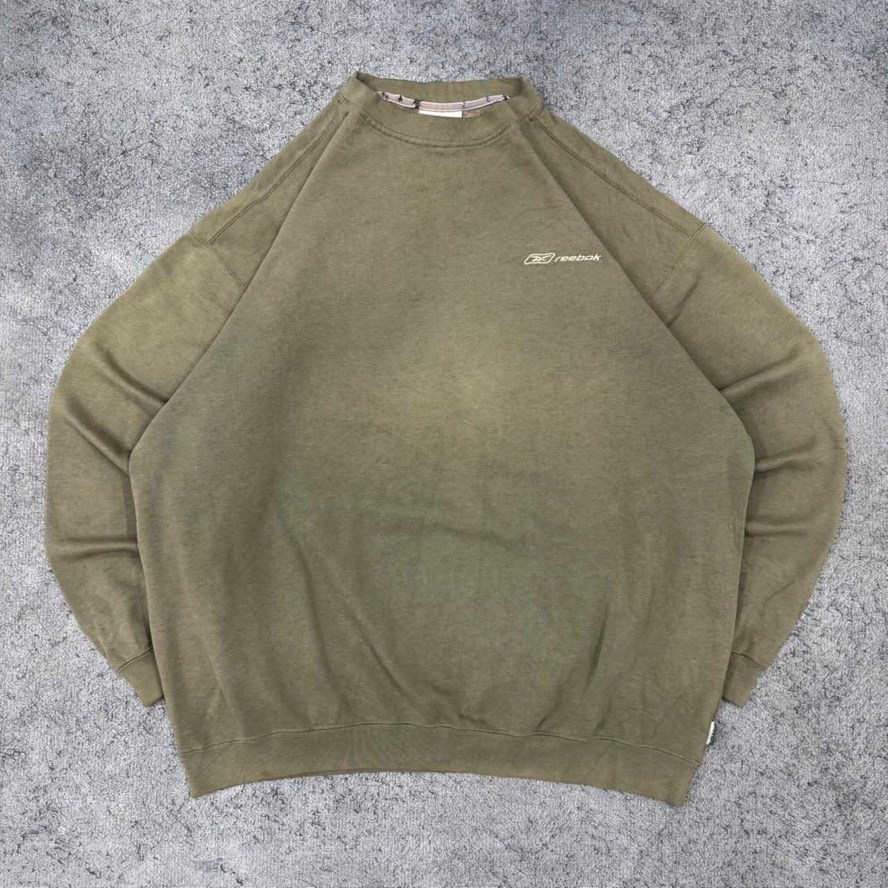 Reebok vintage Sweatshirt Crewneck grün L