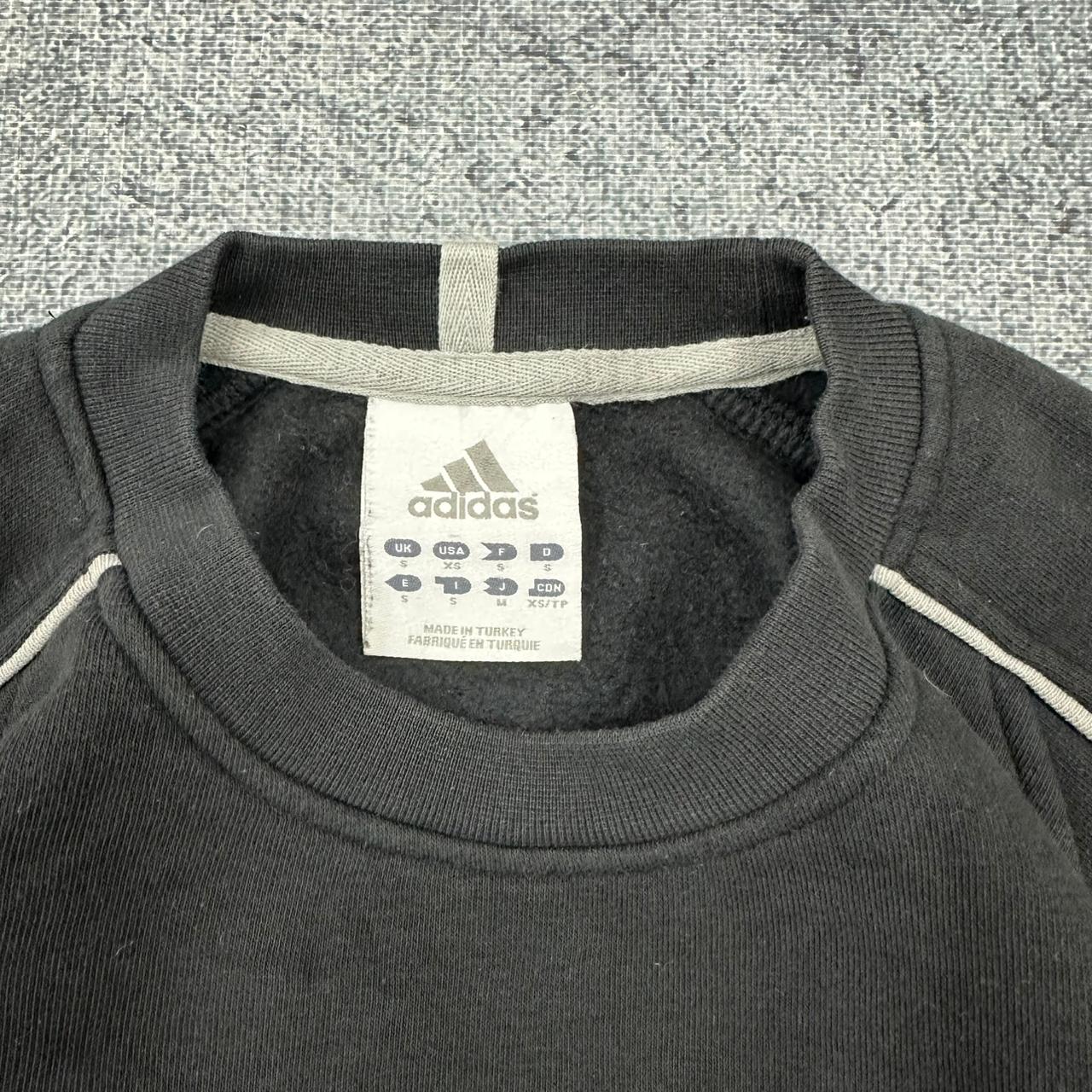 Adidas vintage 00s Sweatshirt Crewneck schwarz S