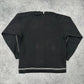 Adidas vintage 00s Sweatshirt Crewneck schwarz S