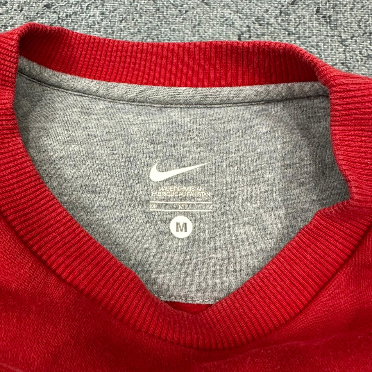 Nike vintage Sweatshirt Crewneck rot M