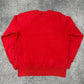 Nike vintage Sweatshirt Crewneck rot M