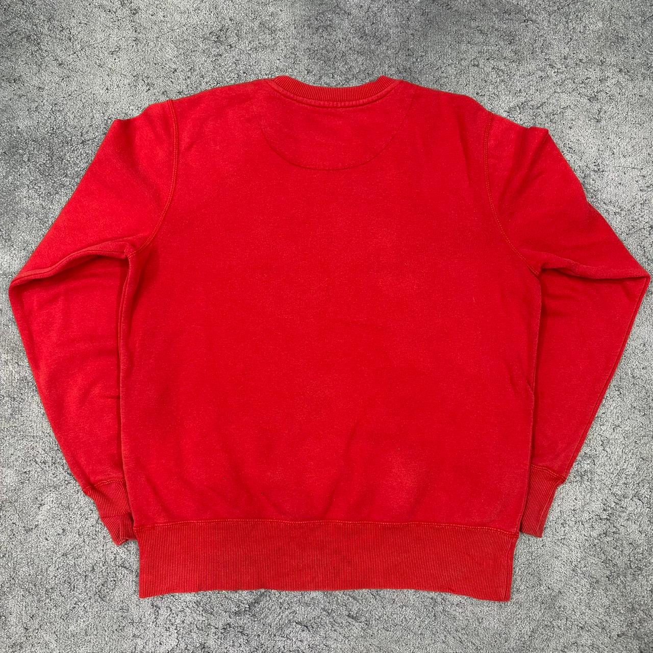 Nike vintage Sweatshirt Crewneck rot M