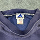 Adidas oversized vintage Sweatshirt Crewneck blau M