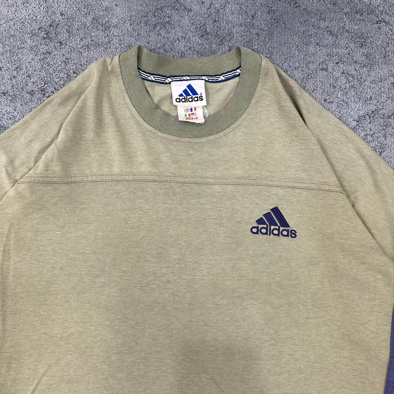 Adidas vintage Sweatshirt Crewneck grün L