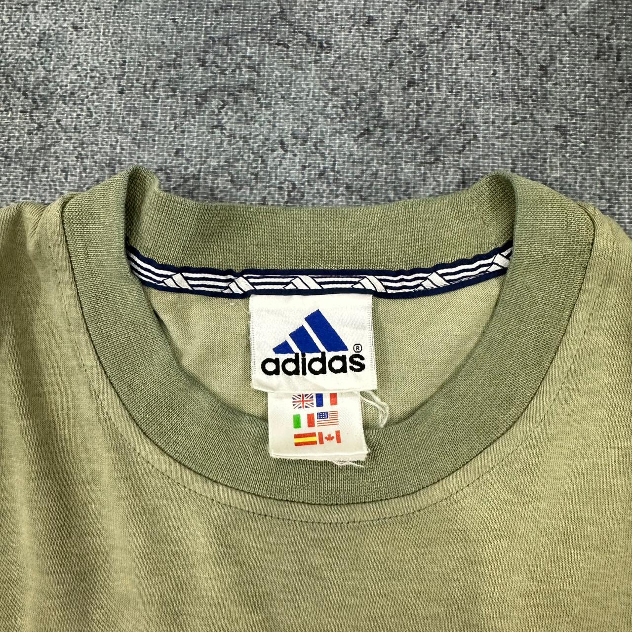 Adidas vintage Sweatshirt Crewneck grün L