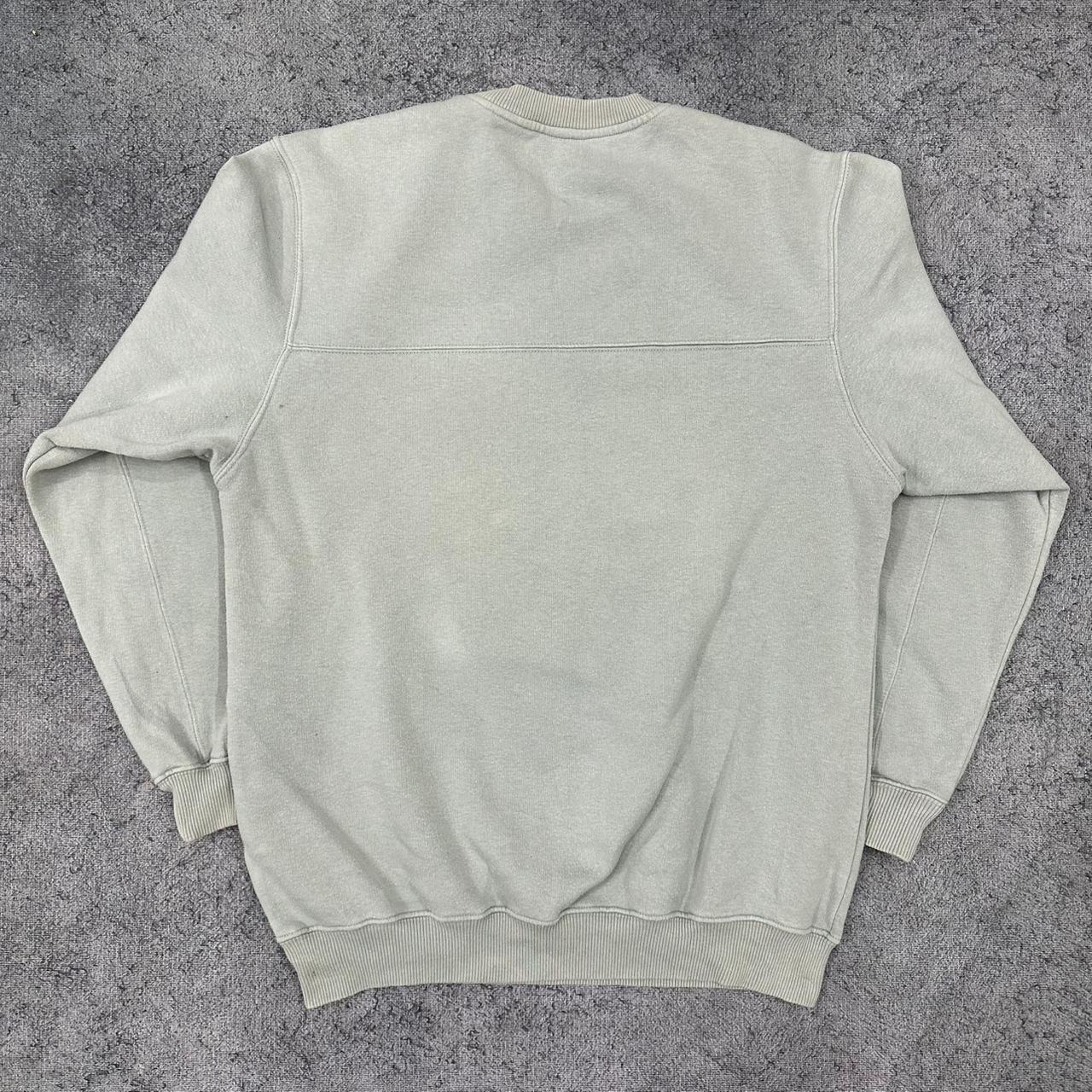 Adidas vintage big Logo Sweatshirt Crewneck blau S