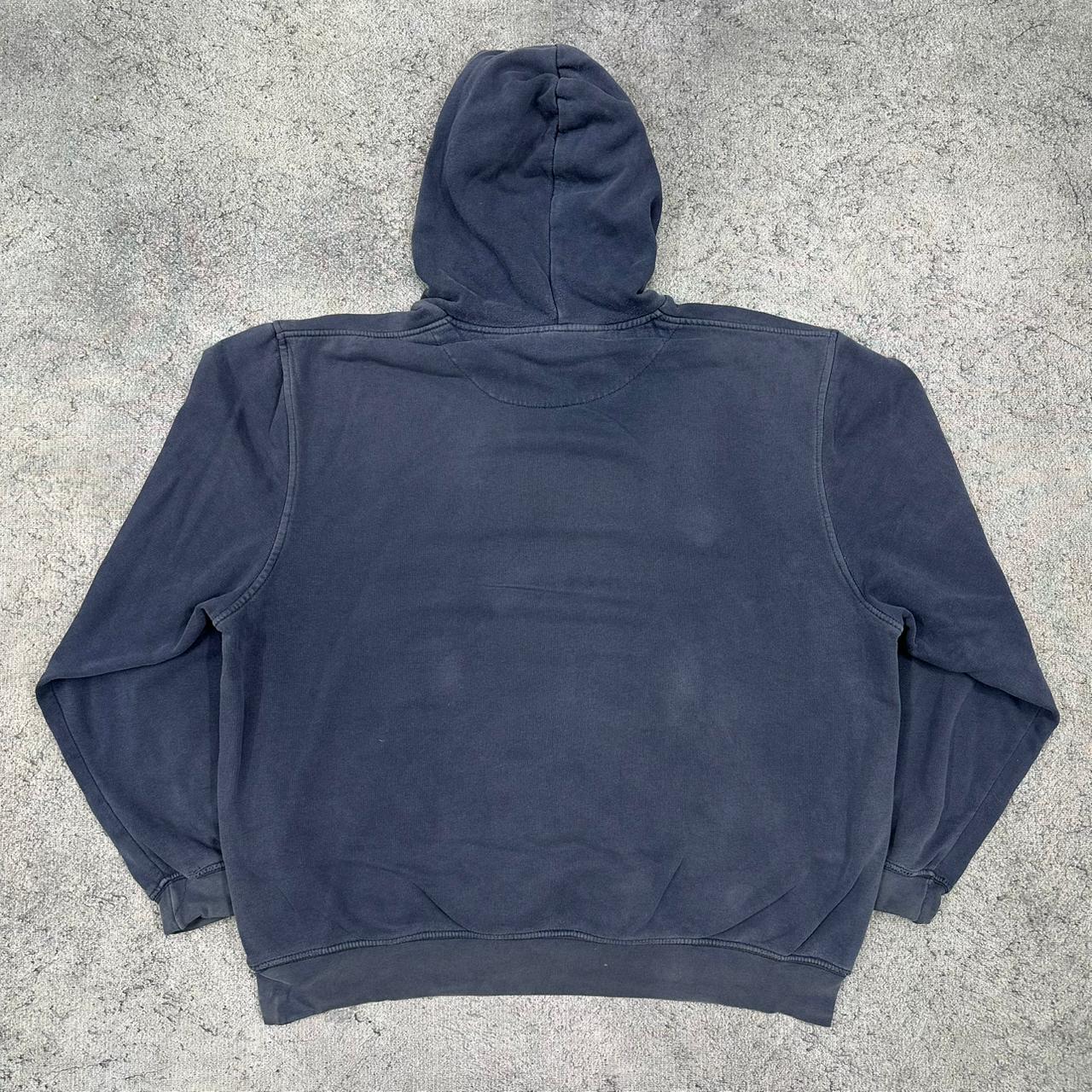 Nike vintage big Logo Hoodie Pullover blau M