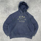 Nike vintage big Logo Hoodie Pullover blau M