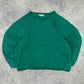 Lacoste vintage 90s big Logo Sweatshirt Knitwear grün S
