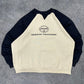Sergio Tacchini vintage big logo Sweatshirt Crewneck creme M