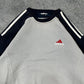 Adidas vintage Sweatshirt Crewneck blau M