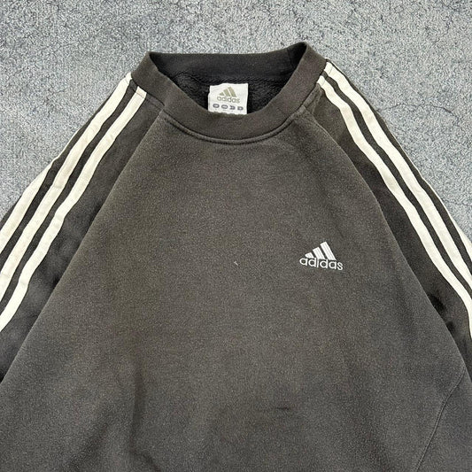 Adidas vintage Sweatshirt Crewneck grau S