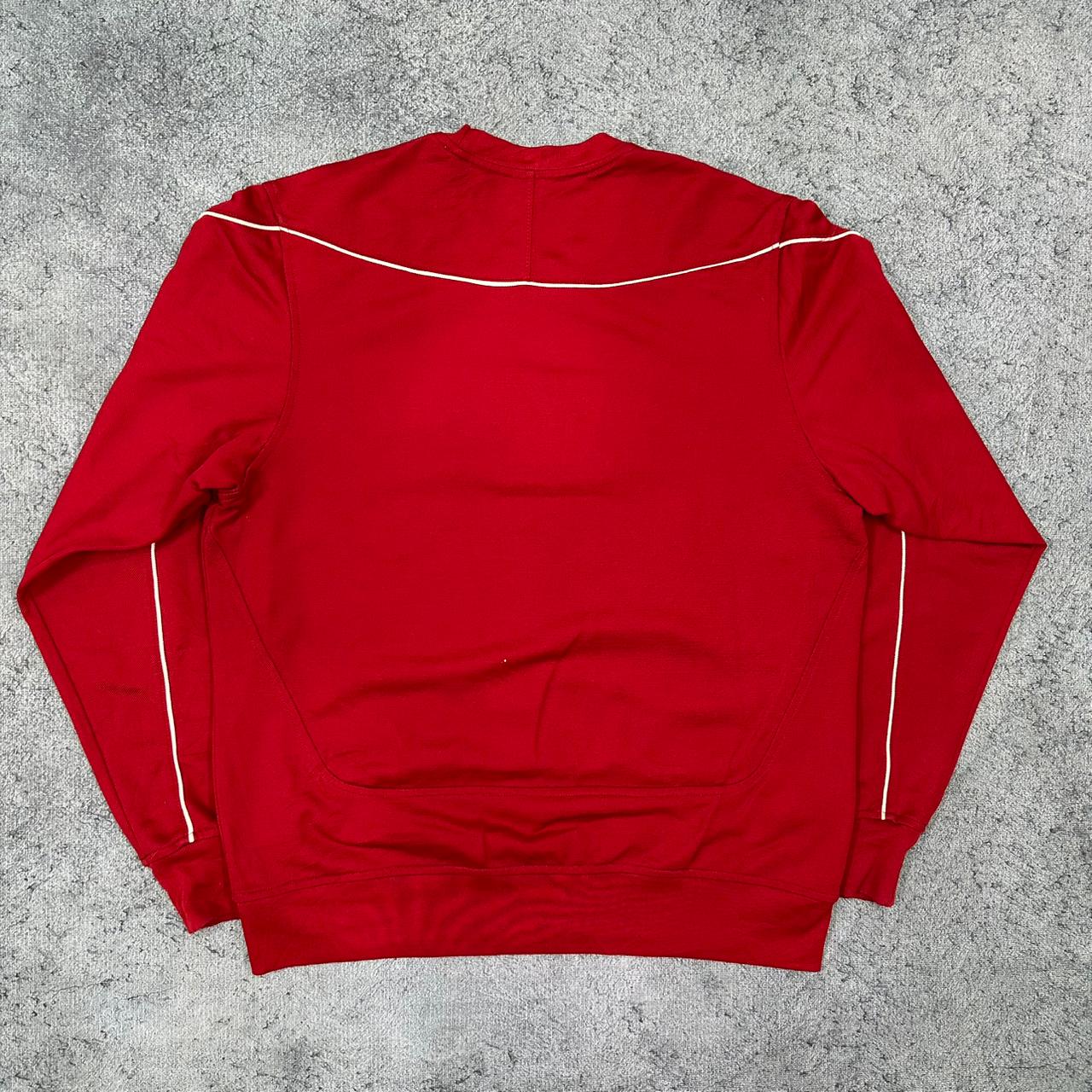 Adidas vintage big Logo Sweatshirt Crewneck rot M