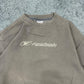 Reebok big Logo vintage Sweatshirt Crewneck grau S