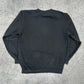 Adidas vintage big Logo Sweatshirt Crewneck schwarz S