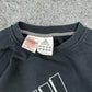 Adidas vintage big Logo Sweatshirt Crewneck schwarz S
