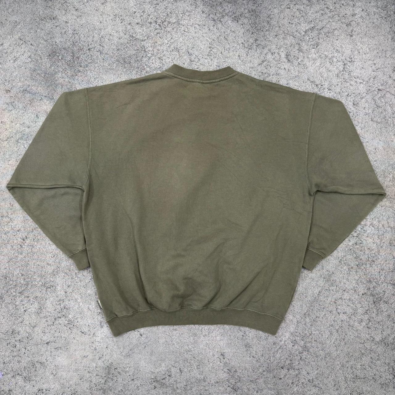 Reebok vintage small Logo Sweatshirt Crewneck grün S