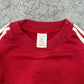 Adidas Originals vintage Sweatshirt Crewneck rot S