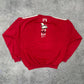 Adidas Originals vintage Sweatshirt Crewneck rot S