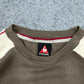 France Le Coq Sportif vintage Sweatshirt Crewneck khaki L