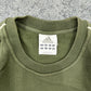 Adidas vintage big Box Logo Sweatshirt Crewneck grün S