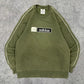 Adidas vintage big Box Logo Sweatshirt Crewneck grün S