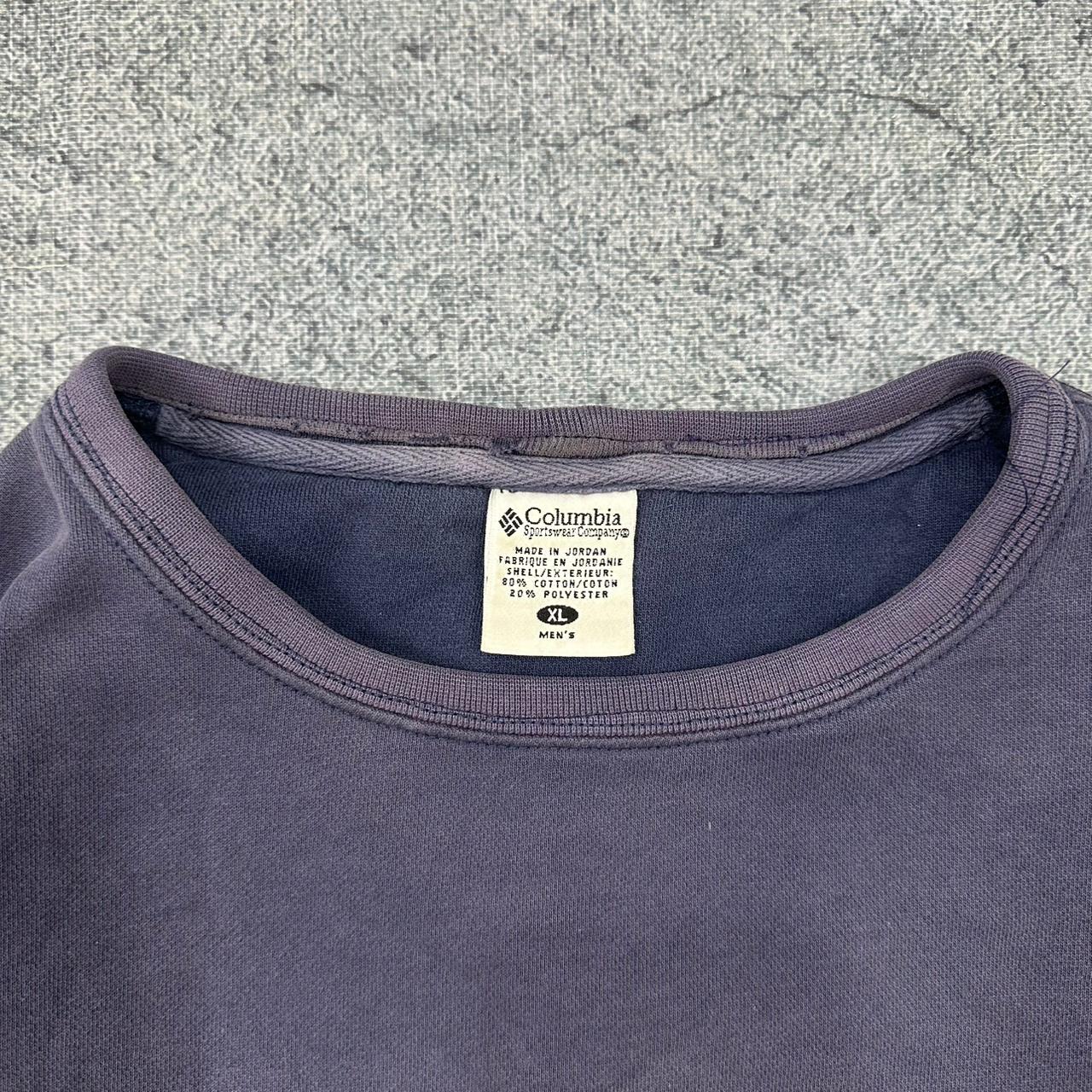 Columbia Sportswear vintage Sweatshirt Crewneck blau XL