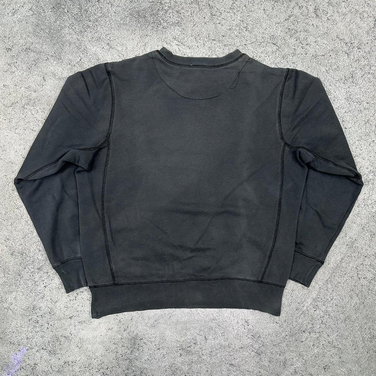 Nike vintage small Swoosh Logo Sweatshirt Crewneck schwarz S