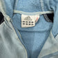 Adidas vintage big Logo Zipper Hoodie blau M