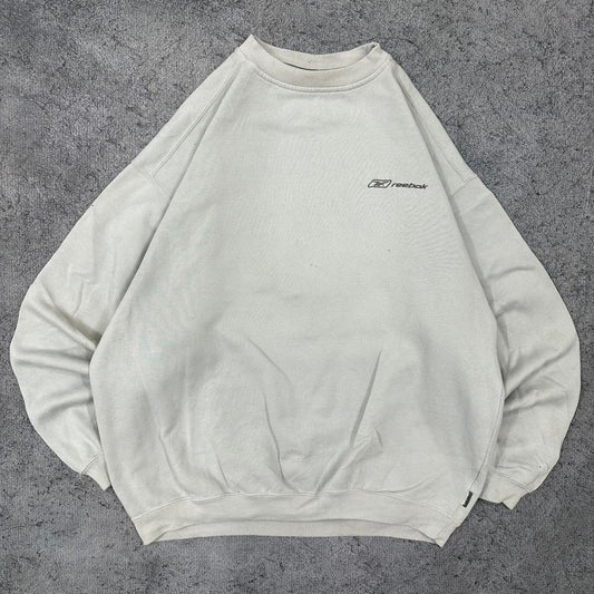 Reebok vintage Sweatshirt Crewneck grau S