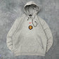 Nike x Manchester United Hoodie Pullover grau L