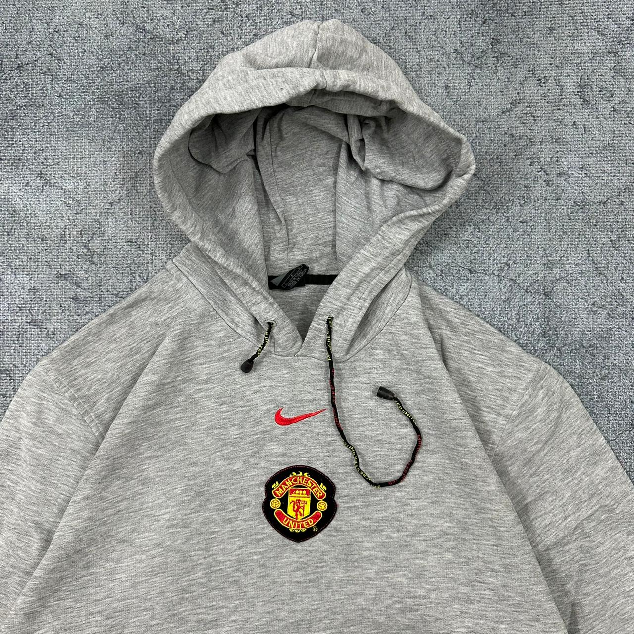 Nike x Manchester United Hoodie Pullover grau L