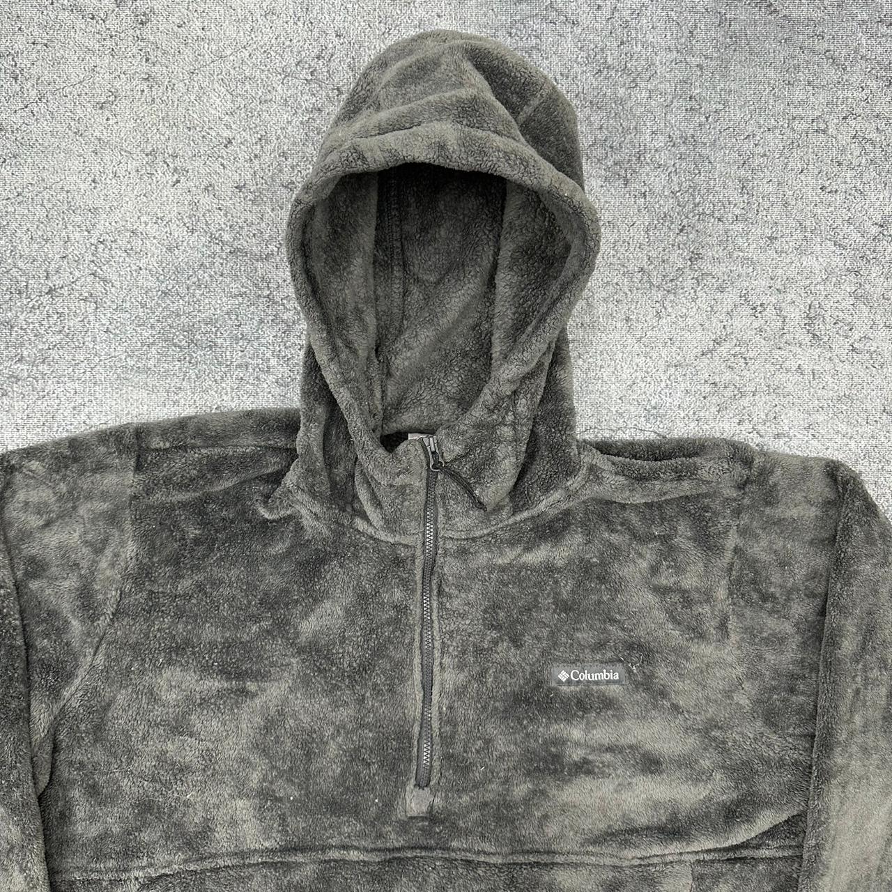 Columbia Fleece Jacke Zip Sweatshirt grau XL