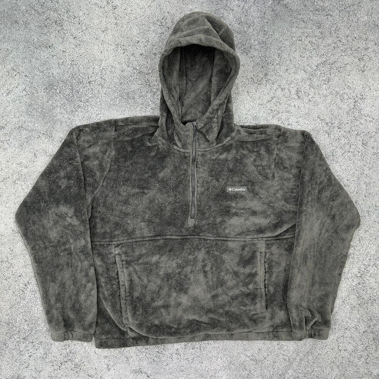 Columbia Fleece Jacke Zip Sweatshirt grau XL