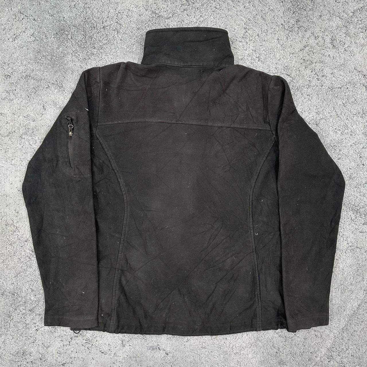 Columbia Fleece Zipper Jacke schwarz M