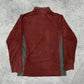 Columbia Fleece Jacke Zipper rot S