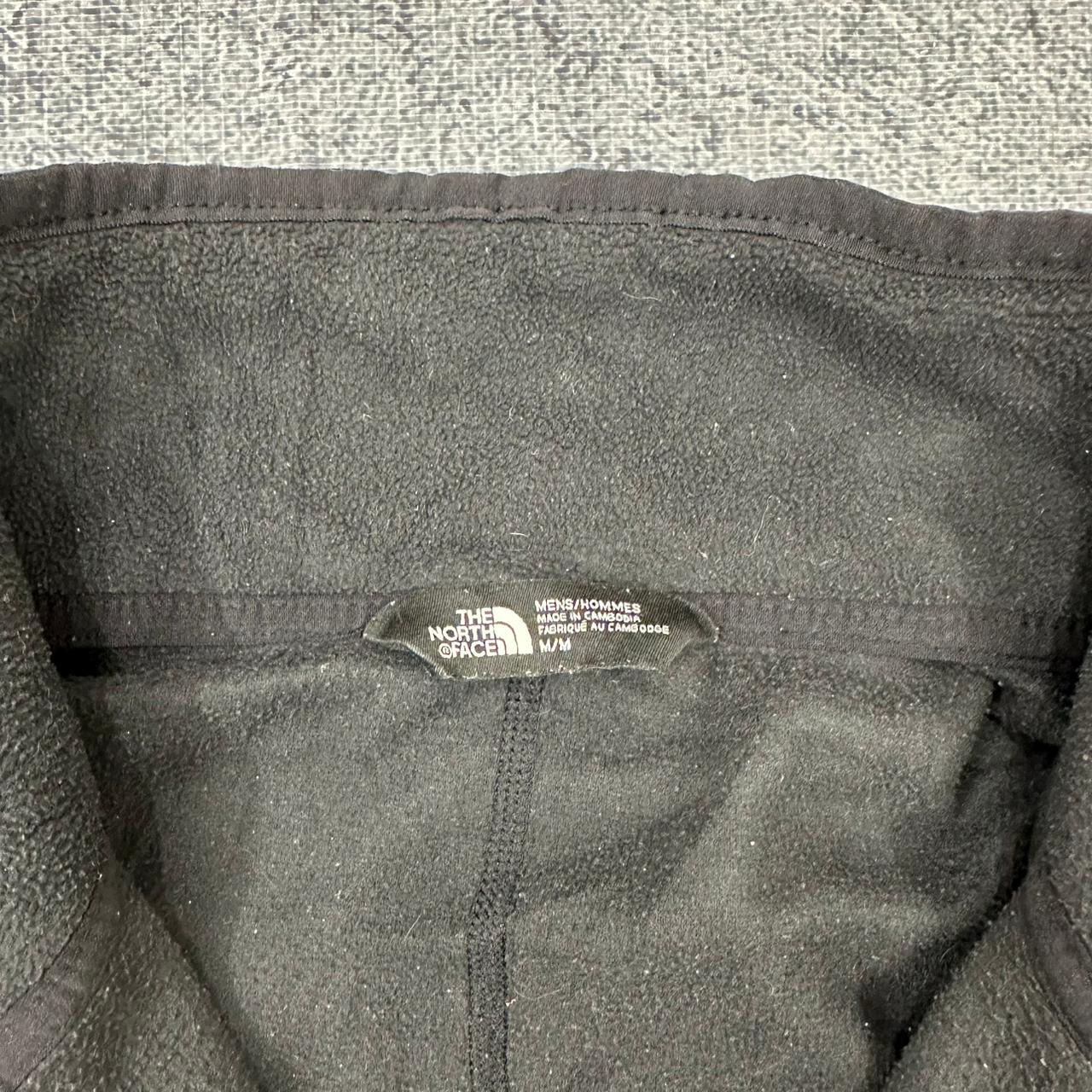 The North Face Fleece Zip Sweatshirt schwarz M