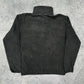 The North Face Fleece Zip Sweatshirt schwarz M
