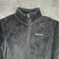 Columbia Fleece Teddy Zipper Jacke schwarz M