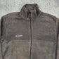 Columbia Fleece Jacke Zipper schwarz L