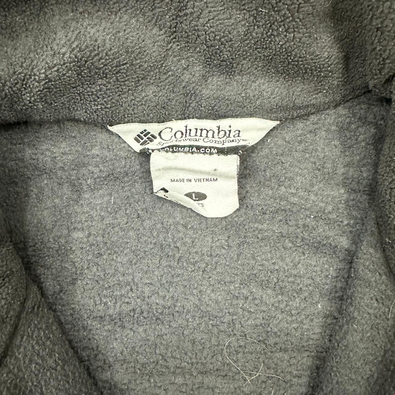 Columbia Fleece Jacke Zipper schwarz L