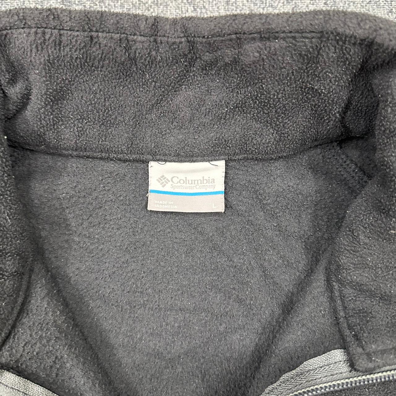 Columbia Fleece Jacke Zipper schwarz L