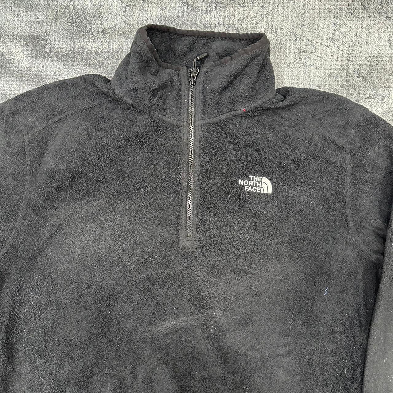The North Face Fleece Zip Swetashirt schwarz L