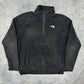 The North Face Fleece Zip Swetashirt schwarz L