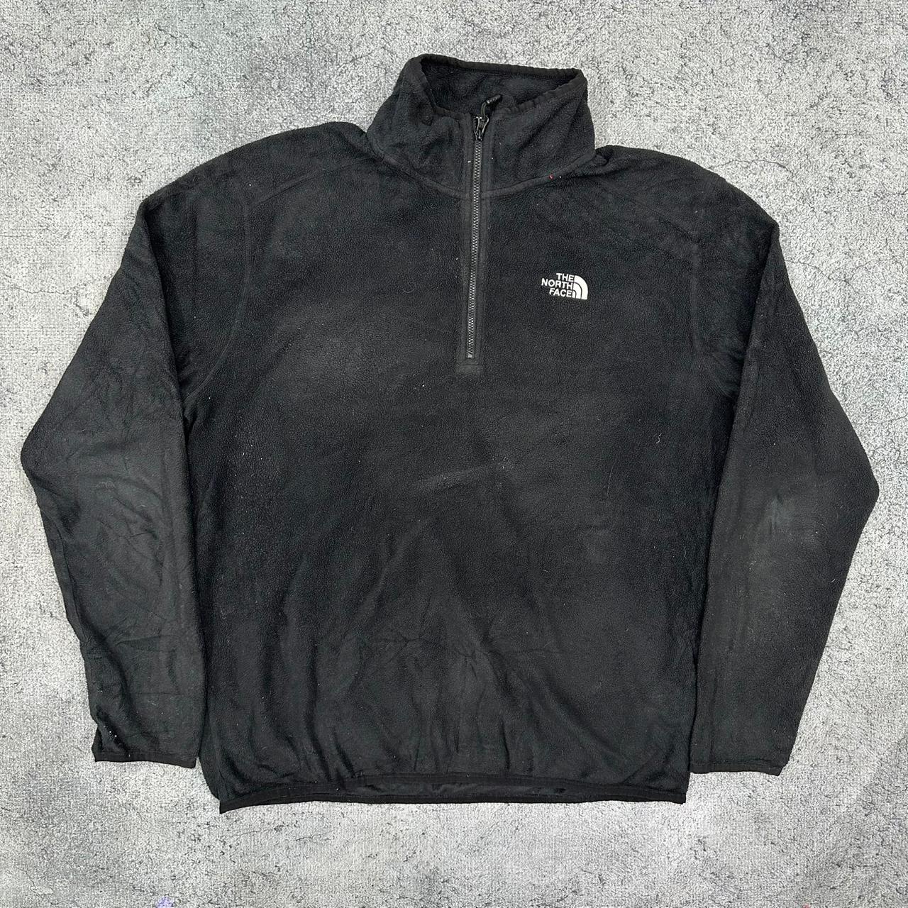 The North Face Fleece Zip Swetashirt schwarz L